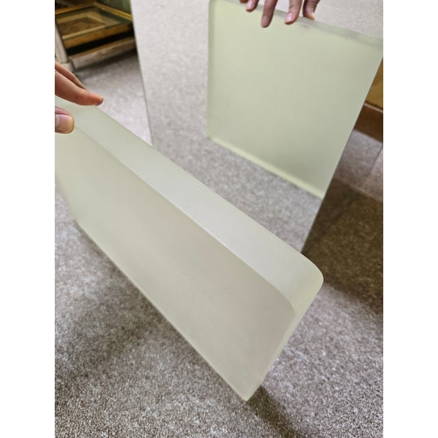 Mid Century Modern Custom Mirrored Pedestal For Sale - Image 9 of 9