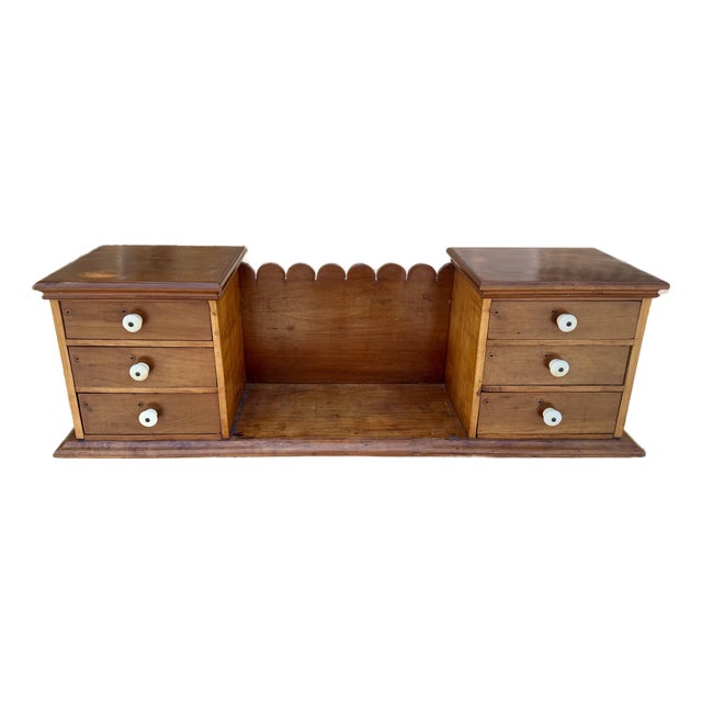 Antique 19th Century American Table Top Cabinet For Sale