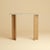 Not Yet Made - Made To Order Console Table in Roman Travertine and Oak by Lebanto For Sale - Image 5 of 5