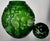 Early 20th Century Carved Green & White Cameo Peking Glass Ginger Jar For Sale In Los Angeles - Image 6 of 13