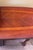 Vintage Mahogany Inlaid Oval Console Table With Claw Feet For Sale In Houston - Image 6 of 9