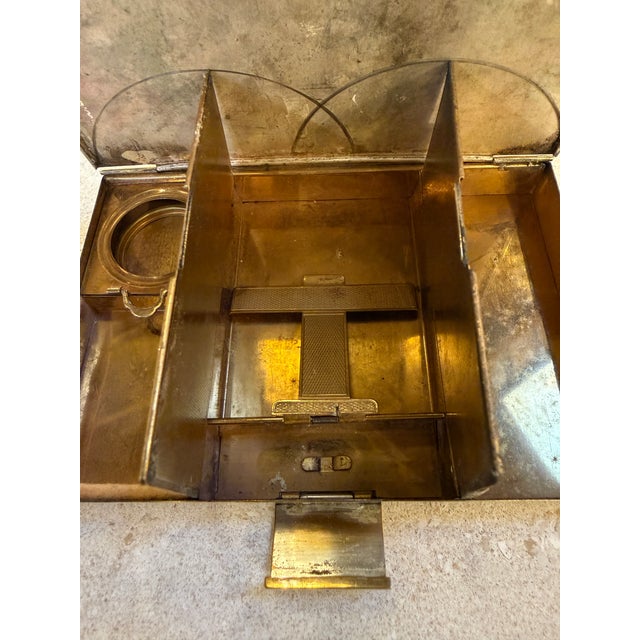 Multi Compartment Brass Box For Sale - Image 9 of 9