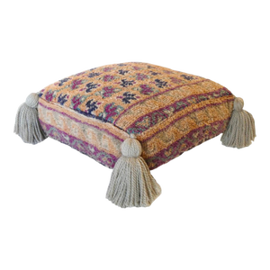 Vintage Tribal Moroccan Pouf
