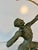 After Jean De Roncourt, French Art Deco The Archer Sculpture, 1930s, 1920s, Metal & Bakelite on Marble Base For Sale - Image 6 of 12