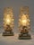 Brass & Bubble Glass Bedside Table Lamps from Teka, Germany, 1950s, Set of 2 For Sale - Image 14 of 18