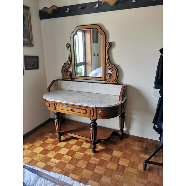 Wood Dressing Table For Sale - Image 7 of 18