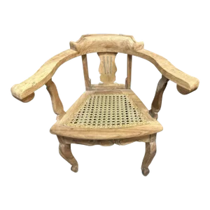 Mexican Carved Child’s Armchair - Vintage Late 20th Century