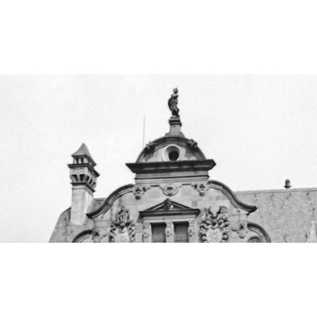 Traditional Friedrichsbau Building at Castle, Heidelberg Germany 1938, Printed 2021 For Sale - Image 3 of 5