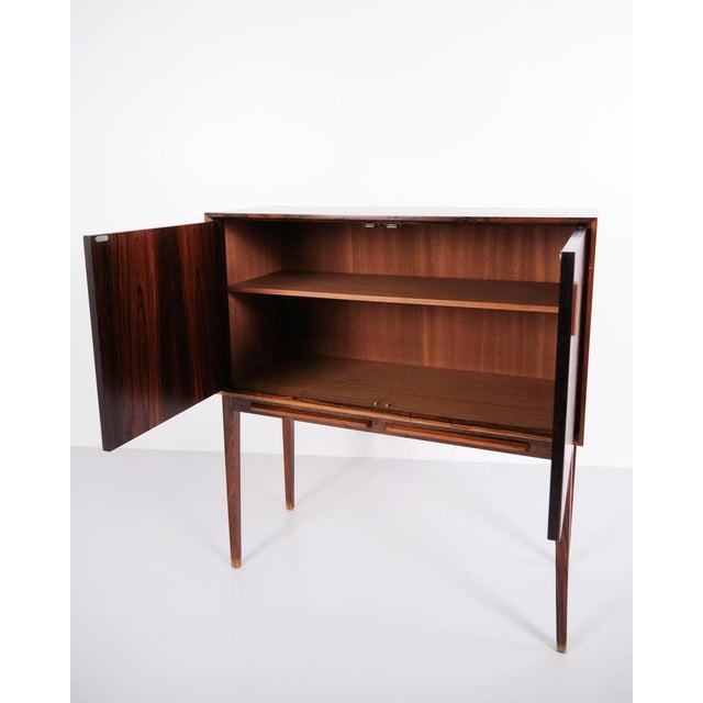 Vintage Danish Cabinet in Rosewood from Bornholm Furniture Factory, 1960s For Sale - Image 9 of 13