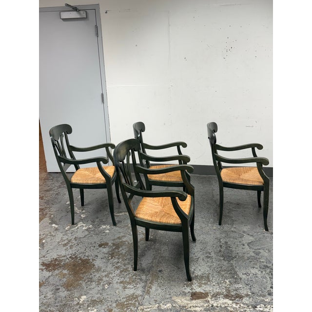 Pottery Barn Napoleon Dining Chairs, Set of Four For Sale In San Francisco - Image 6 of 12