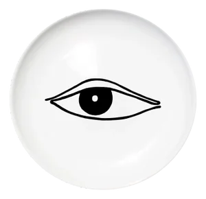 Past | Overlook Ceramic Plate by Vincenzo D’Alba for Kiasmo