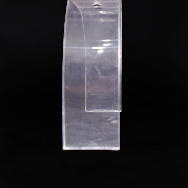 Mid 20th Century Lucite Bench For Sale - Image 5 of 5