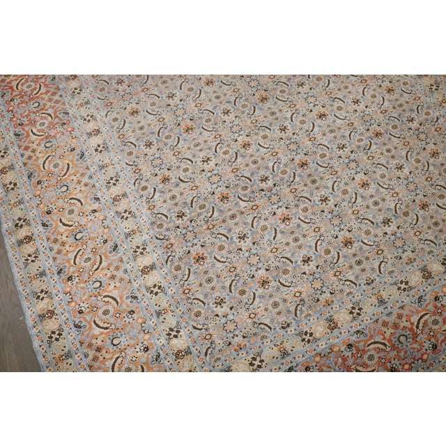 Early 20th Century Fine Tabriz Senneh Antique Rug rug no.j4828 For Sale - Image 5 of 7