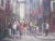 Oil of canvas painting of a vibrant Parisian city scape, signed "A. Wein, 77" in the lower right hand corner, Oil on...