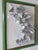 Paper Mache & Plaster Pear Branches Set in Green Lacquer Frames, a Pair For Sale - Image 4 of 7