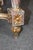 1960's Louis XVI Style Mirrored Top Console DIstressed Silver and Gold Accents For Sale - Image 13 of 13