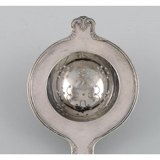 Mid-20th Century Silver Tea Strainer from Cohr For Sale - Image 3 of 6