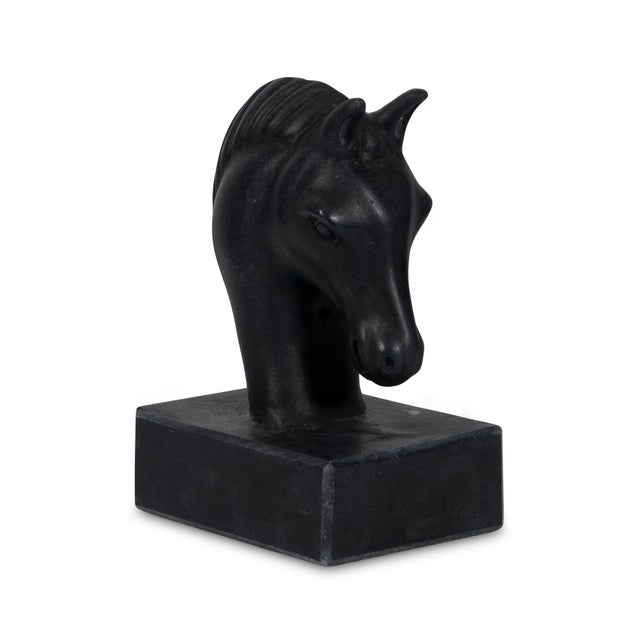 Traditional Maitland-Smith Hippios Sculpture For Sale - Image 3 of 3