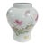 Mid 20th Century Lotus Design Famille Rose Temple Jar For Sale