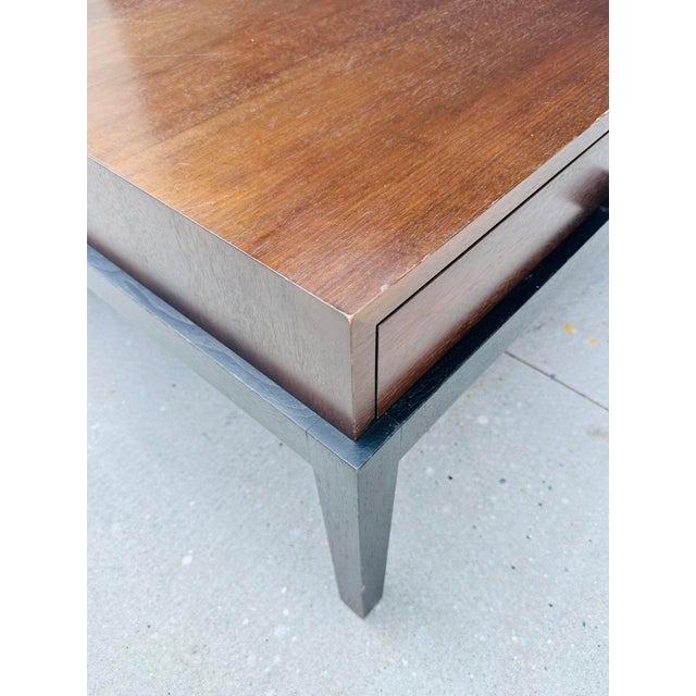 Christian Liaigre for Holly Hunt Large Square Coffee Table With Drawers For Sale - Image 18 of 18