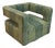 Restoration Hardware Drew Swivel Chair, Custom For Sale