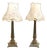 Regency Gilt Corinthian Table Lights, Set of 2 For Sale