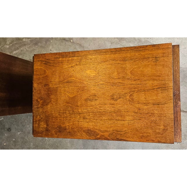 Altavista Lane Vintage Lane Altavista Staccato Walnut Nightstands – Pair For Sale - Image 4 of 18