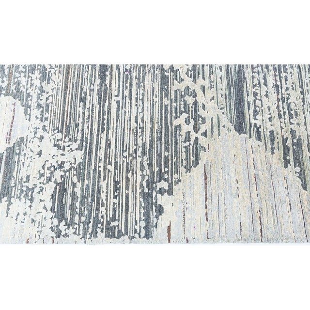 Gray Modern Traditional Inspired Rug by Doris Leslie Blau For Sale - Image 8 of 9