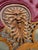 Antique Carved Oak Green Man Rocking Chair in Red Tufted Leather ~ Northwind Face For Sale In Seattle - Image 6 of 17