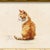 Illustration Reproduction Art Print of Vintage “Le Chat" Illustration (Cat 1), Framed For Sale - Image 3 of 4