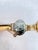 1950s Mid‑Century Carved Semi-Precious Gemstone Scarab Bracelet • 12k Gf Clasp • Egyptian Revival For Sale - Image 5 of 13
