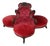Victorian Conversation Seat Settee Couch Tete-a-Tete in Mahogany, 1860 For Sale