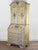 Mid 20th Century Vintage Italian Venetian Hand Painted Secretary Desk W/ Bookcase Top For Sale - Image 5 of 17