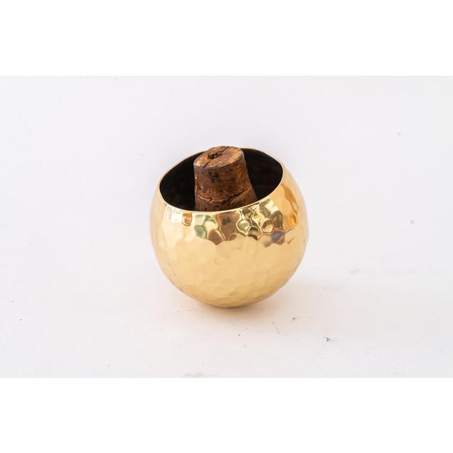 1920s Art Deco Bottle Stoppers in Brass, 1920s, Set of 6 For Sale - Image 5 of 18