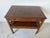 1970s Hollywood Regency Chinoiserie Burl Wood Two-Tier Nightstand / End Table For Sale - Image 9 of 12