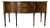 Vintage George III–Style Serpentine Front Mahogany and Walnut Sideboard / Server For Sale