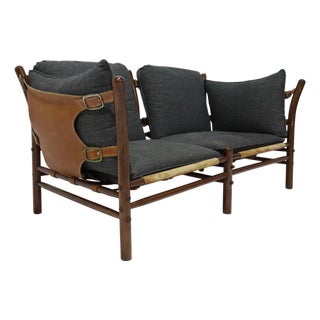 Midcentury Modern Settee Model ‘Ilona’ by Arne Norell, 1960s For Sale