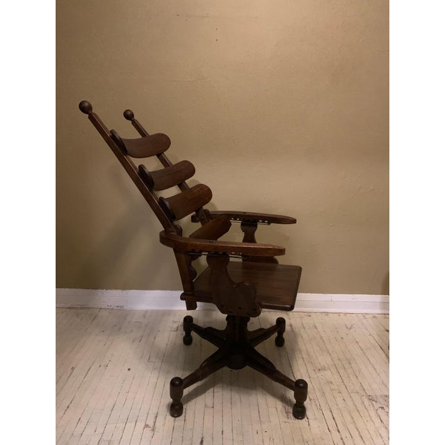 Restoration Hardware 1800s Dentist Replica Chair For Sale - Image 11 of 12
