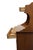 Ethan Allen Heirloom Nutmeg Maple 34" Shutter Door Server W. Open Hutch For Sale - Image 9 of 14