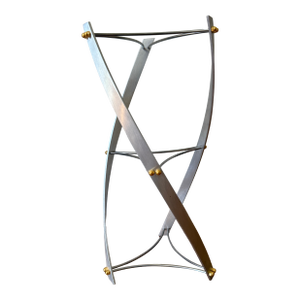 Signed 1999 Bruce R. MacDonald Triple Helix Sculpture