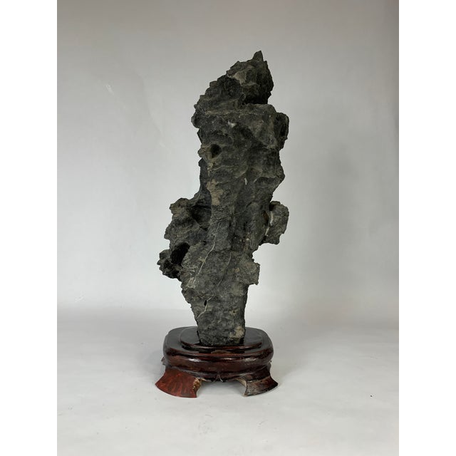 Wood Late 18th Century Chinese Scholars Stone For Sale - Image 7 of 7