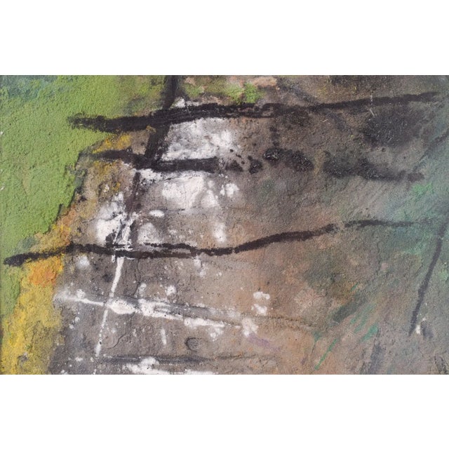 Expressionist Abstract Painting, 20th-century, Acrylic on Canvas, Framed For Sale - Image 4 of 10