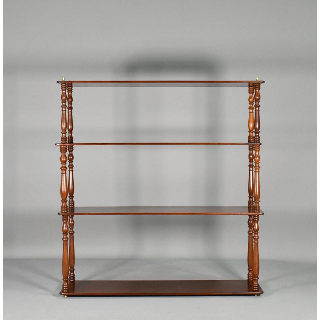 Napoleon III French Mahogany Wall Shelf Étagère, 19th Century For Sale - Image 14 of 15