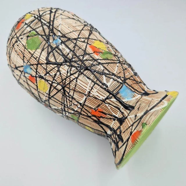 Mid-Century Italian Vase from Fratelli Fanciullacci, 1950s, in Flawless conditions. Designed 1950 to 1959 I have official...