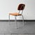 Mid-Century Aluminium Chair with Orange Fabric For Sale - Image 6 of 18