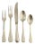 Mepra Perla 5-Piece Flatware Set, Ice Champagne For Sale