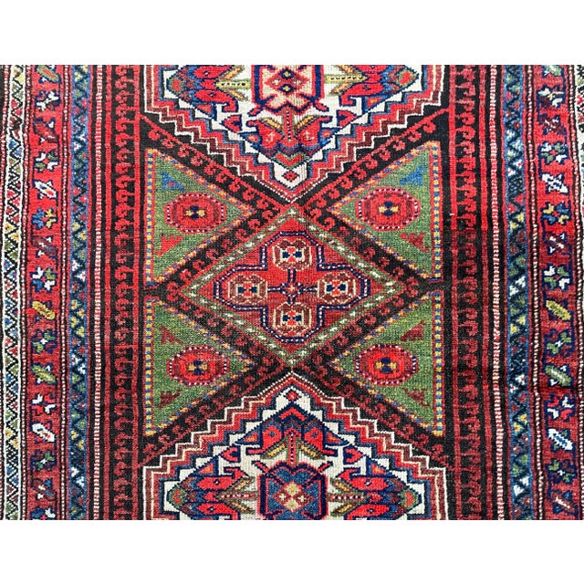 Antique Kurdish Runner, C-1900 For Sale - Image 11 of 12