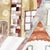 Contemporary l.a. Facades - Original Los Angeles Architecture Acrylic Painting on Canvas by Maria C Bernhardsson For Sale - Image 3 of 7