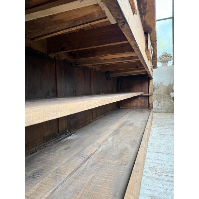 Pine Trade Counter, 1900s For Sale - Image 16 of 18