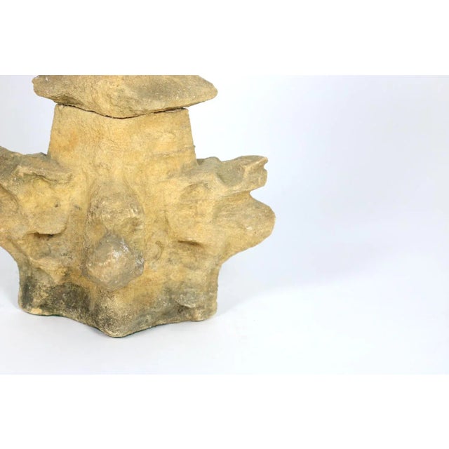 Traditional Early 18th Century Carved Limestone Architectural Element For Sale - Image 3 of 12